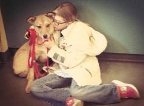 Adoption day for Anna and baby girl