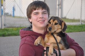 Elvy and a special friend